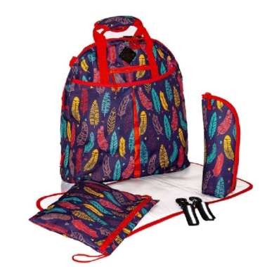 Okiedog Freckles Backpack Purple Feather