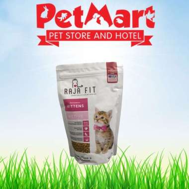 RAJA FIT KITTEN rasa Chicken Tuna Alaska Salmon Makanan Kucing 500g
