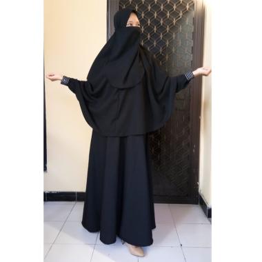 Talita Fashion Set  Gamis Wanita XL HITAM