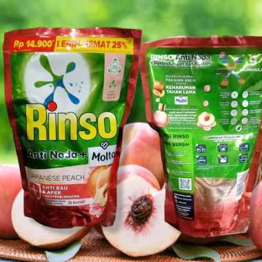 RINSO Molto Japanese Peach Liquid 565 ml Rinso molto cair