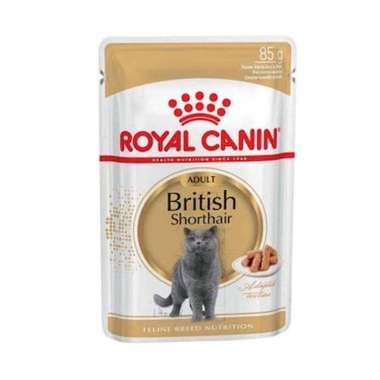 Royal Canin British Shorthair Makanan Kucing [85 g]