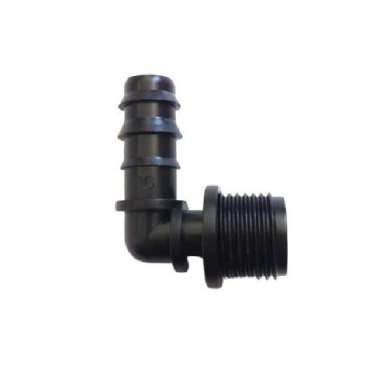 Konektor Elbow Drat Luar 1/2" Ke Selang 16 Mm - Elbow Drat 1/2" Ke 16