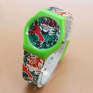 Fortuner Jam Tangan Wanita Strap Karet JA 842 (Kode 5) Original