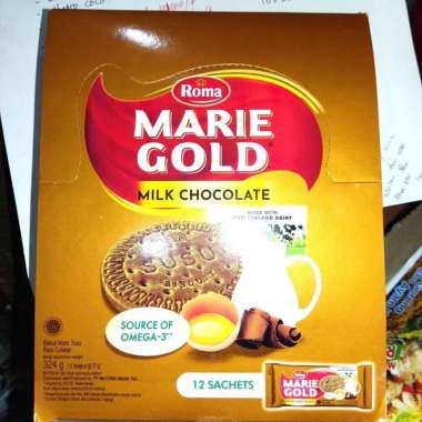 roma marie gold 27gx12 bgks per box susu coklat