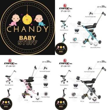 Magic Stroler Exotic Et Lw 101 Hijau