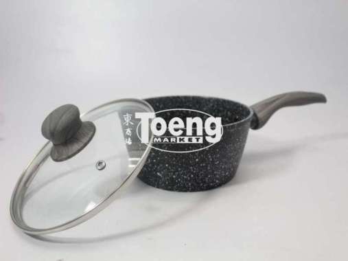 SAUCE PAN + LID BLACK 18CM BOLDE / SAUCE PAN GRANIT BOLDE