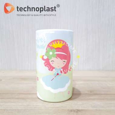 TECHNOPLAST COIN BANK / CELENGAN PLASTIK 100 X 175 MM PRINCESS WISHES PRINCESS 1