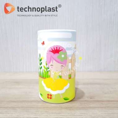 TECHNOPLAST COIN BANK / CELENGAN PLASTIK 100 X 175 MM PRINCESS WISHES PRINCESS 2