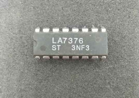 IC LA7376 2 Channel Video PreAmplifier PDIP16 Sanyo