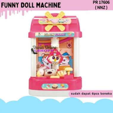 Mainan Funny Doll Machine / Mainan Mesin Capit Boneka Timezone PR17606