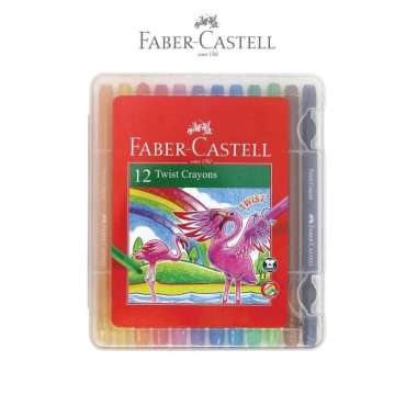 Faber-Castell Twist Crayon set 12