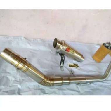 KNALPOT RACING CLD MOSTER .SATRIA FU.VIXION.BYSON.TIGER.SONIC.R15.MX KING mx