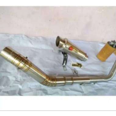 KNALPOT RACING CLD MOSTER .SATRIA FU.VIXION.BYSON.TIGER.SONIC.R15.MX KING sonic