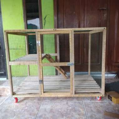 KANDANG KUCING PORTABLE TINGKAT MURAH BESar - netral - netral netral