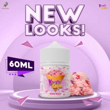 Krusty Crepes V2 Italian Dessert Crepes 3mg 6mg 60ml Liquid Vape Cukai 9mg