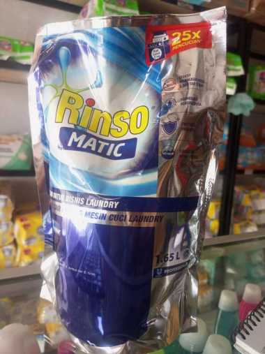 Rinso matic deterjen cair 1,65 Liter