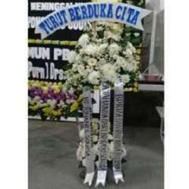 Karangan Bunga Standing Ucapan Grand Opening 2 Tingkat