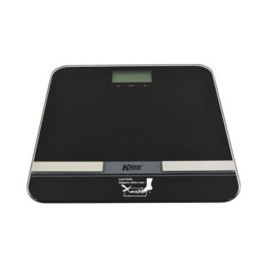 Krishome Timbangan Badan Digital Body Fat N Hydration - Hitam