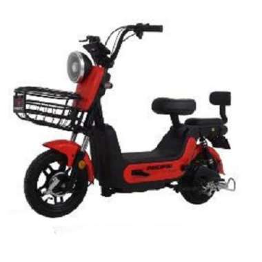 Sepeda Listrik Pacific Argos Power Motor 500 Watt - Battery 48V 12.2Ah Merah