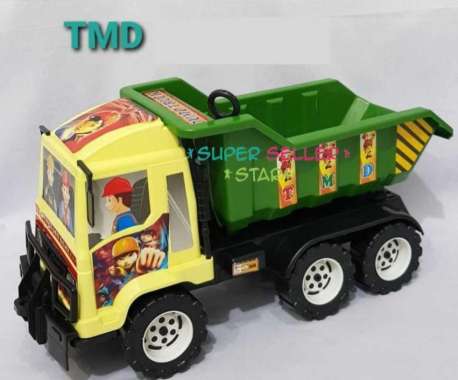 Mainan Mobil Truck Pengangkut Pasir TMD Ukuran Besar Mainan Truk Besar