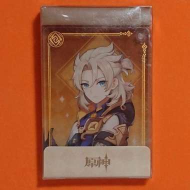 Albedo Acrylic Square Key Chain (7cm) - Genshin Impact