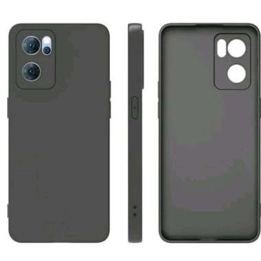 Case Oppo A57 4G Premium Black Matte Soft Case Casing Oppo A57