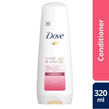 Dove Straight & Silky Conditioner 320ml