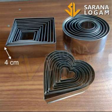 Ring Cutter Kue Love