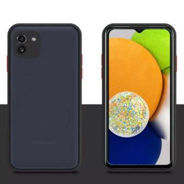 PROMOCase Samsung A03 Premium Case Dove Transparent Casing 2022