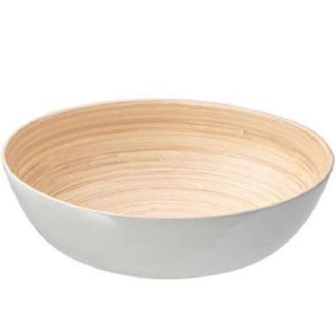 Mangkuk Bambu/Wadah Saji Makanan Bambu 30cm ORIGINAL