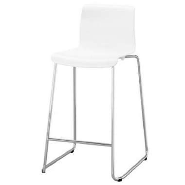 Bangku Bar GN Premium Bar Stool Modern Minimalis Original 66cm_Putih