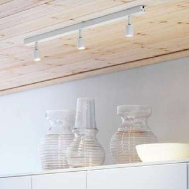 Trek Lampu Sorot LED Siap Pakai 3 Lampu Caantik Minimalis 78cm