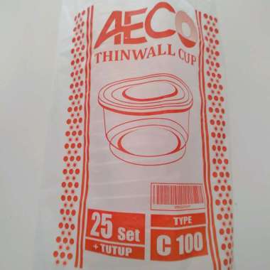 Aeco Thinwall Cup 100 mL