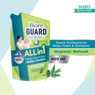 Promo Harga Biore Guard Body Foam Lively Refresh 450 ml - Blibli
