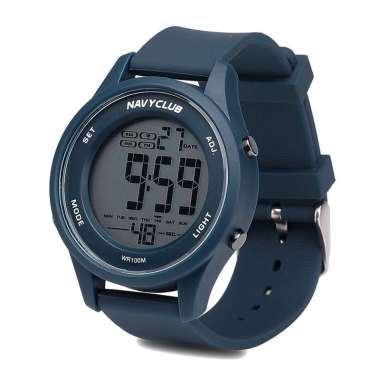 Navy Club Covert Jam Tangan Digital Unisex - Digital Watch blue