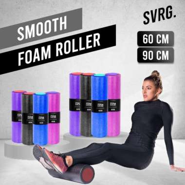Svarga 90cm Foam Roller Smooth | Massage Roller Pink