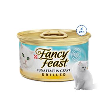 Jual Fancy Feast Chunky Chopped Grill Feast Makanan Kucing Basah 85 Gr 24 Pcs 1 Karton Murah Agustus 2020 Blibli Com