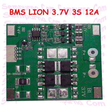BMS 3S 12V 60A Lithium Battery Charger Protection board 3S 12A