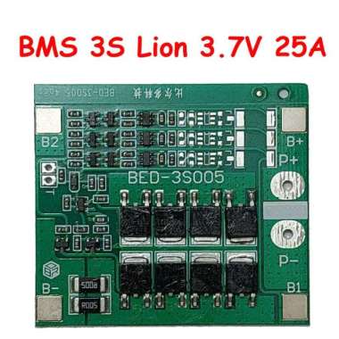 BMS 3S 12V 60A Lithium Battery Charger Protection board 3S 25A