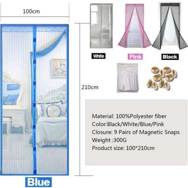 TIRAI MAGNET PELINDUNG PINTU / JENDELA ANTI NYAMUK