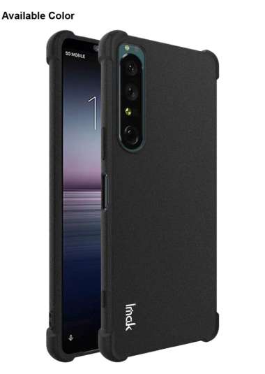Case Sony Xperia 1 IV IMAK Shockproof AirBags Casing Matte Black