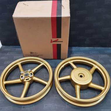 Velg Racing VRossi Honda Vario 110 Sprint Sanca Ring 14 x 185 215 Gold