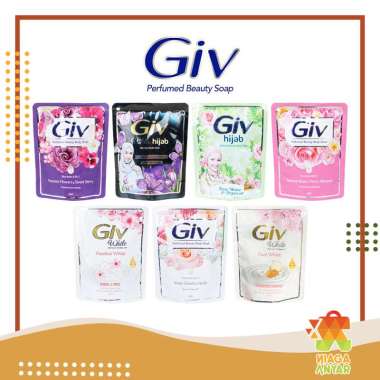 NA GIV Sabun Cair 60 ML / GIV Body Wash 60 ML/ Sabun GIV 60 ML SAFFRON-NIACINAMIDE