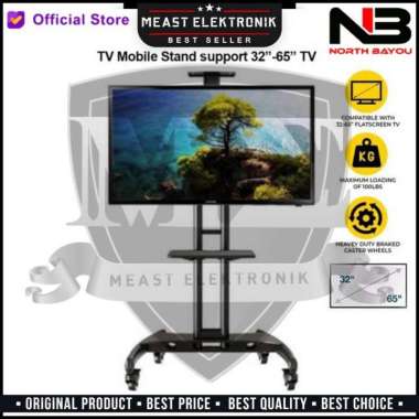 BRACKET TV STANDING 40 43 45 50 55 65 INCH NORTH BAYOU NB 65 UNIVERSAL