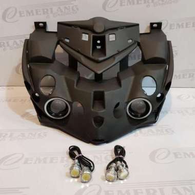 Kedok Inner Batok Lampu Depan Mx King 150 Komplit Lampu