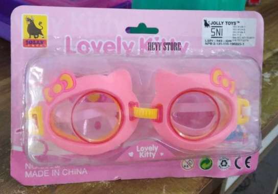 KACAMATA RENANG ANAK ANAK KARAKTER KARTUN LUCU