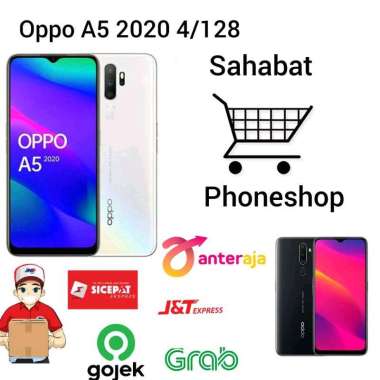 OPPO A5 2020 RAM 4/128 GB GARANSI RESMI Putih