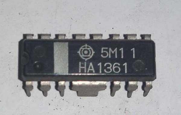 IC HA1361 Amplifier System utk Kaset Tape Recorder