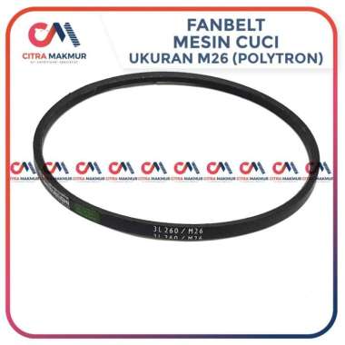 Vanbelt M26 Mesin Cuci POlytron Sanyo Sharp fan fanbelt belt M 26