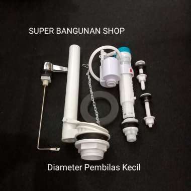 Pelampung Dalaman Closet Duduk Model Toto Engkol Samping Kecil